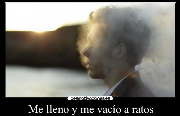 me vacío