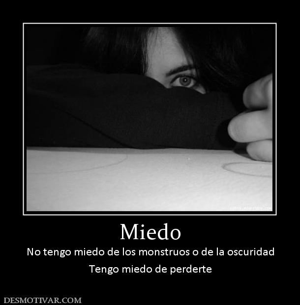 miedo a perderte