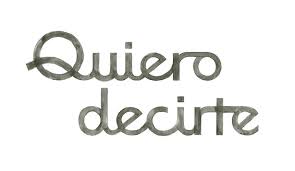 quiero decirte